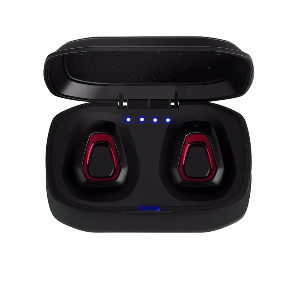 A7 TWS Wireless Bluetooth Headset Stereo Handfree Sports Earphone With Charging Box For iphone Android PK X2T i7/i7s