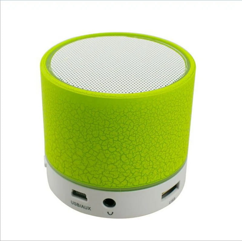 A9 LED Bluetooth Speaker Mini Speakers Hands Free Portable Wireless With TF Card Mic USB Audio Music Player