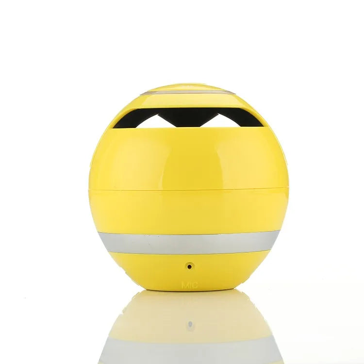 Bluetooth Speaker Mini Portable Wireless Soundbar Bass Boombox Sound box with Mic TF Card FM Radio LED Light