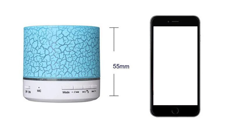 A9 LED Bluetooth Speaker Mini Speakers Hands Free Portable Wireless With TF Card Mic USB Audio Music Player