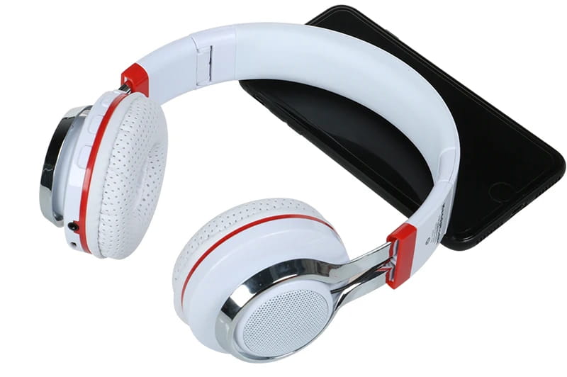 STN-18 Glowing Wireless Bluetooth Headphone Portable Headset Stereo Heavy Bass Earbuds LED Mic TF FM