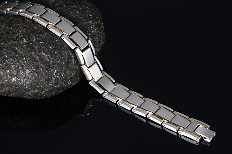 Vnox Trendy Magnet Bracelet Bangle for Women Men