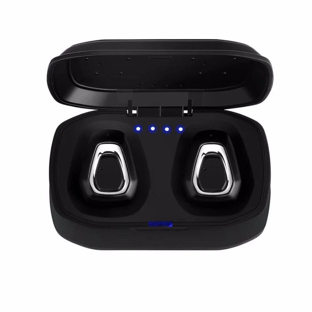 A7 TWS Wireless Bluetooth Headset Stereo Handfree Sports Earphone With Charging Box For iphone Android PK X2T i7/i7s