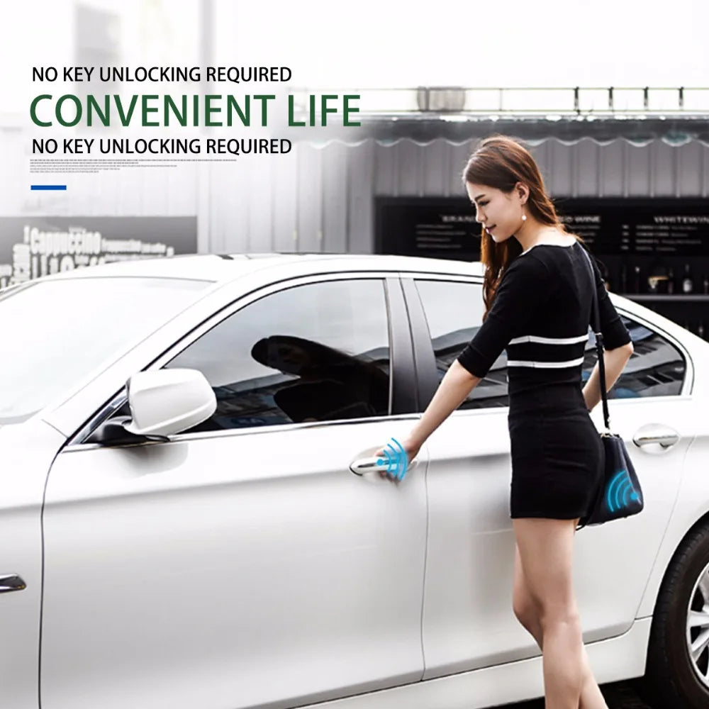 Universal Smart Key Central Locking Door Lock SmartPhone APP Auto Remote Keyless System Passive Trunk Car Alarm MP686B