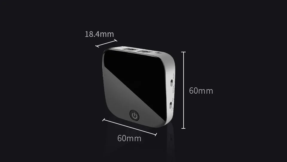 ANLUD Bluetooth Transmitter Receiver 2 In 1 Wireless Audio Adapter