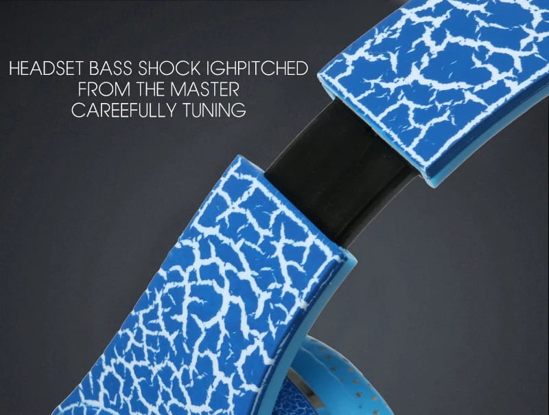 TOPROAD Casque Auriculares Bluetooth Headset Glowing LED Big Wireless Earphone Head Phone