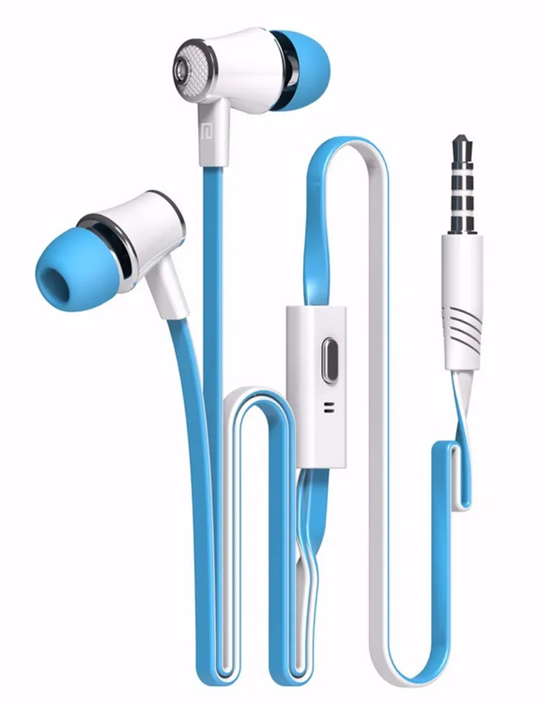 JM21 Colorful In-ear Earphone Headphones Hifi Earphones Low High Quality For MP3 Phone