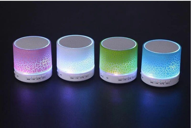 A9 LED Bluetooth Speaker Mini Speakers Hands Free Portable Wireless With TF Card Mic USB Audio Music Player