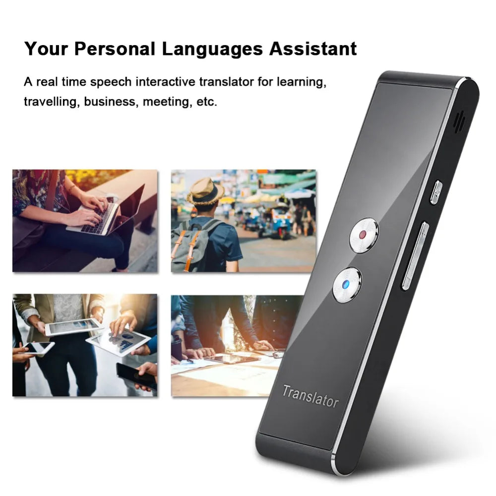 Portable Smart Voice Translator Upgrade Version for Learning Travel Business Meeting 3 in 1 voice Text Photo Language
