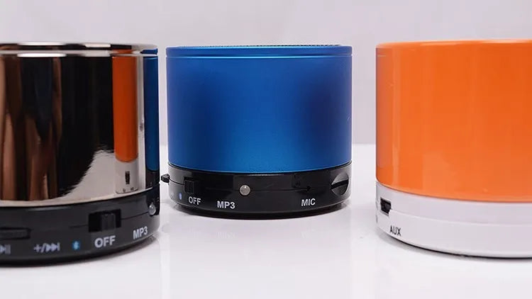 2017 New Subwoofer Bluetooth Speaker With Mic Portable Wireless Mini Speakers TF Card Music Mp3 Player For Mobile Phones