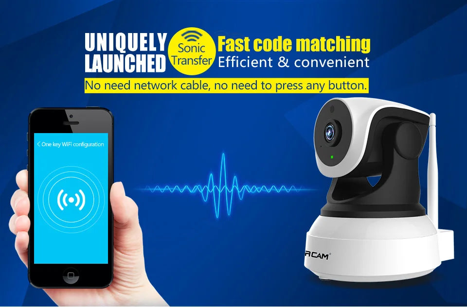 VStarcam HD Indoor Wireless 720P Security IP Camera Surveillance WiFi CCTV Pan