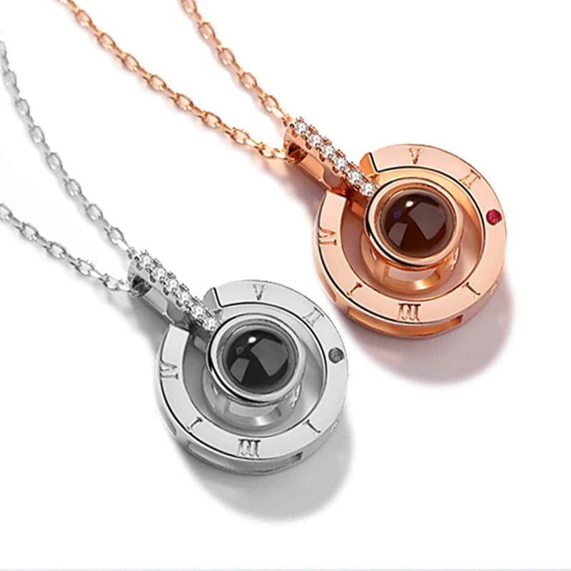 Romantic Projection Necklace for Weddings
