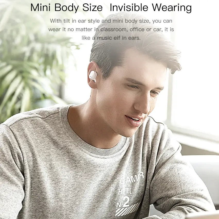 IPX4 Waterproof QCY T1 PRO TWS Touch Control Bluetooth Earphones Wireless Headset Noise Cancelling with MIC,750mAh