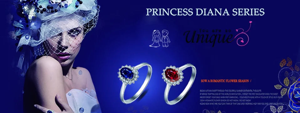 vintage 925 Sterling silver wedding rings for Women Luxury Simulated Diamond engagement Rings set 3 in bridal jewelry