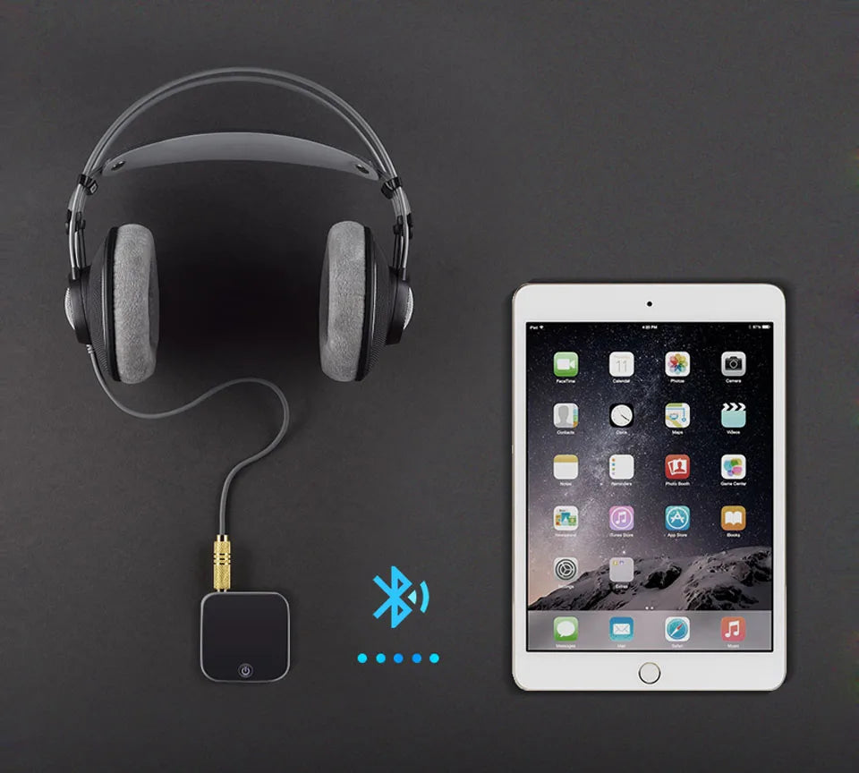 ANLUD Bluetooth Transmitter Receiver 2 In 1 Wireless Audio Adapter