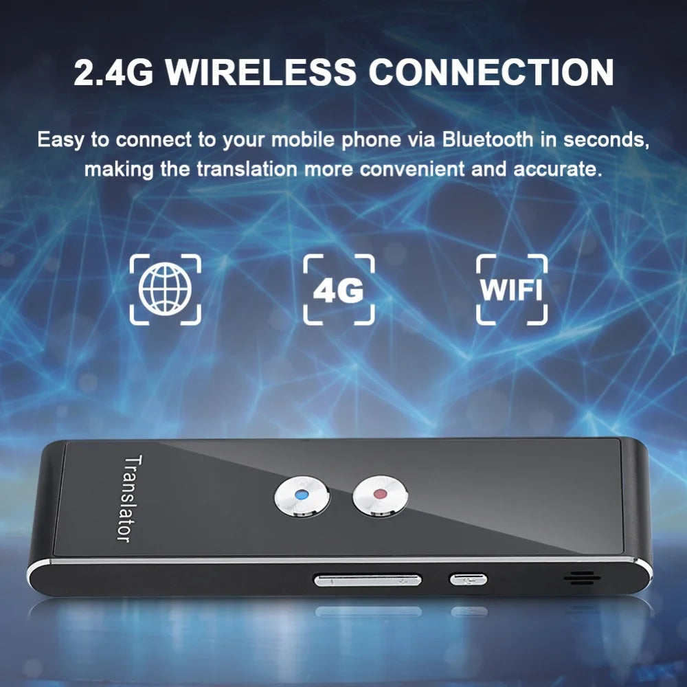 Portable Smart Voice Translator Upgrade Version for Learning Travel Business Meeting 3 in 1 voice Text Photo Language