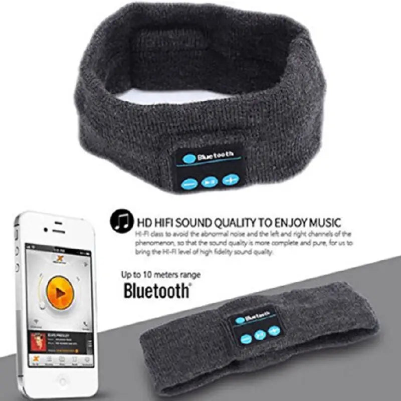 Wireless Bluetooth Stereo Headphones Running Earphone Sleep Headset Sports Sleeping Music Headband JOY Fashion
