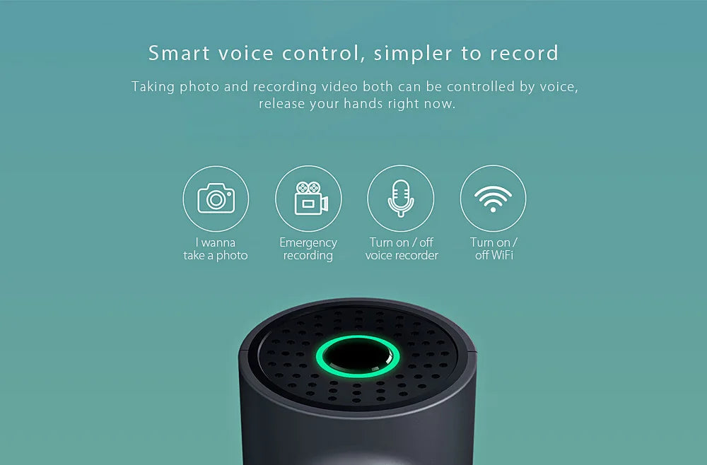 Xiaomi 70 Minutes Smart WiFi DVR 130 Degree Wireless Car Dash Cam 1080P Full HD Night Version G-Sensor Driving Recorder