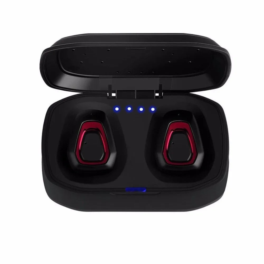 A7 TWS Wireless Bluetooth Headset Stereo Handfree Sports Earphone With Charging Box For iphone Android PK X2T i7/i7s