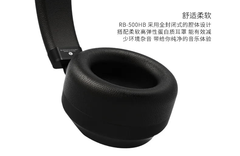 remax 500HB high quality wireless Bluetooth 4.1 headset HD mic bass HiFi music