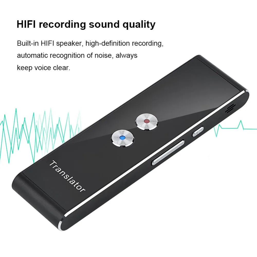 Portable Smart Voice Translator Upgrade Version for Learning Travel Business Meeting 3 in 1 voice Text Photo Language