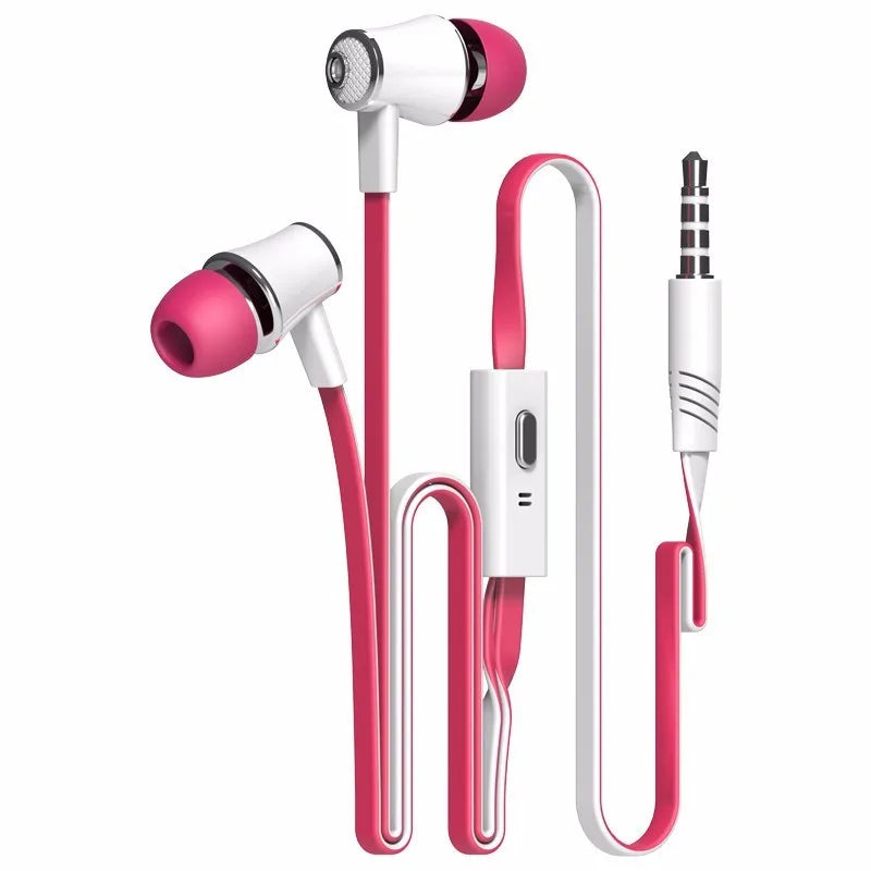 JM21 Colorful In-ear Earphone Headphones Hifi Earphones Low High Quality For MP3 Phone