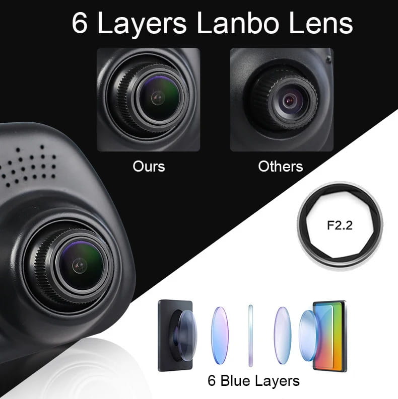 Full HD 1080P Car Dvr Camera Auto 4.3 Inch Rearview Mirror Digital Video Recorder Dual Lens Registratory Camcorder