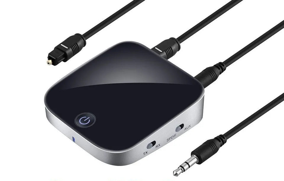 ANLUD Bluetooth Transmitter Receiver 2 In 1 Wireless Audio Adapter