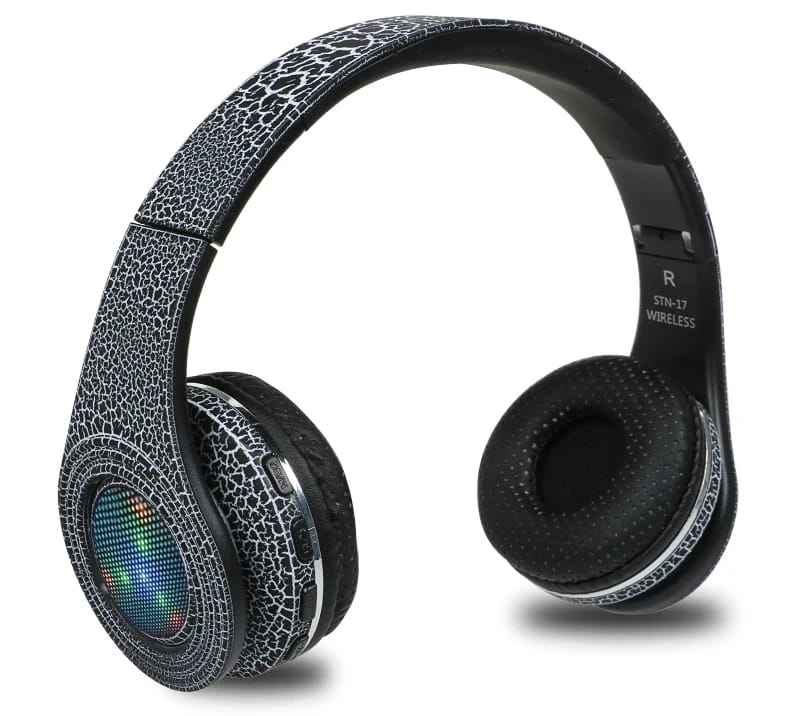 TOPROAD Casque Auriculares Bluetooth Headset Glowing LED Big Wireless Earphone Head Phone