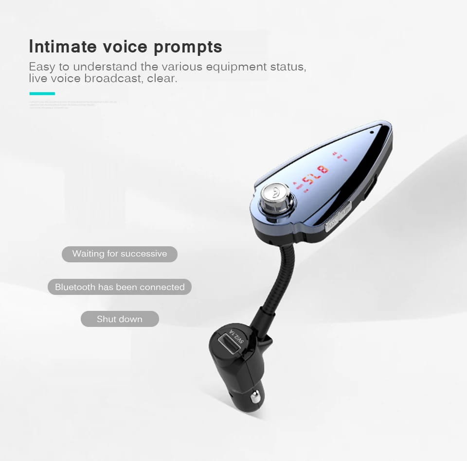 ANLUD Bluetooth Wireless Car Mp3 Player Handsfree Kit FM Transmitter Radio