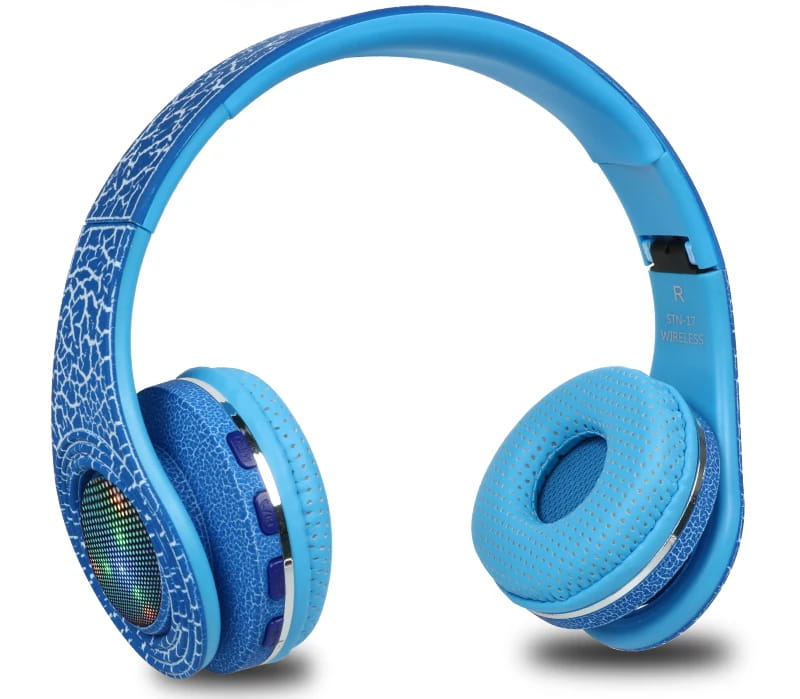 TOPROAD Casque Auriculares Bluetooth Headset Glowing LED Big Wireless Earphone Head Phone