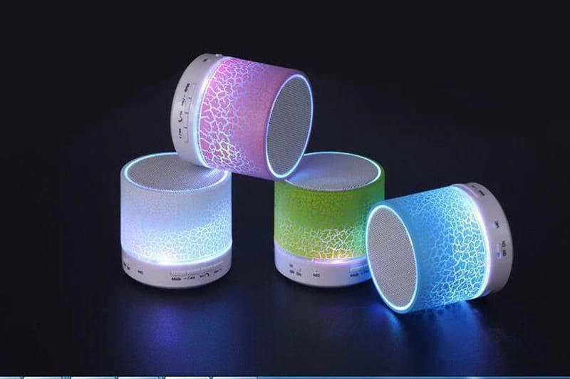 A9 LED Bluetooth Speaker Mini Speakers Hands Free Portable Wireless With TF Card Mic USB Audio Music Player