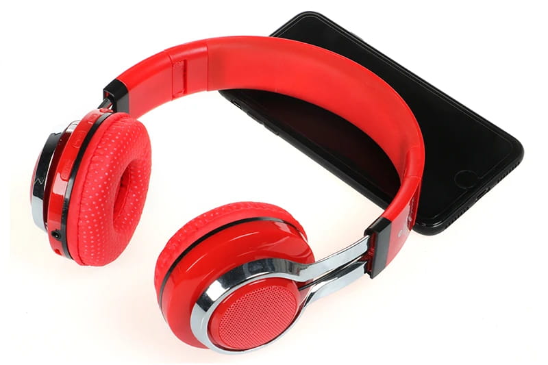 STN-18 Glowing Wireless Bluetooth Headphone Portable Headset Stereo Heavy Bass Earbuds LED Mic TF FM