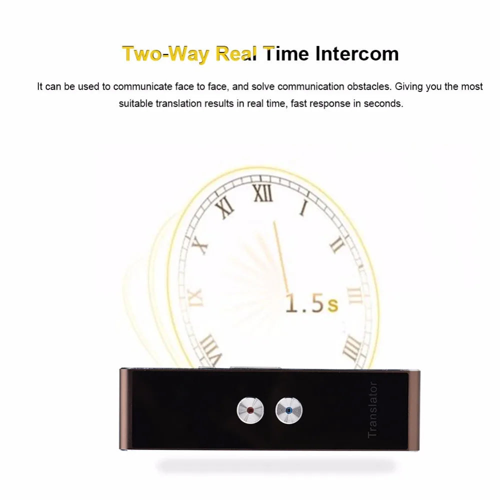 Portable Smart Voice Translator Upgrade Version for Learning Travel Business Meeting 3 in 1 voice Text Photo Language