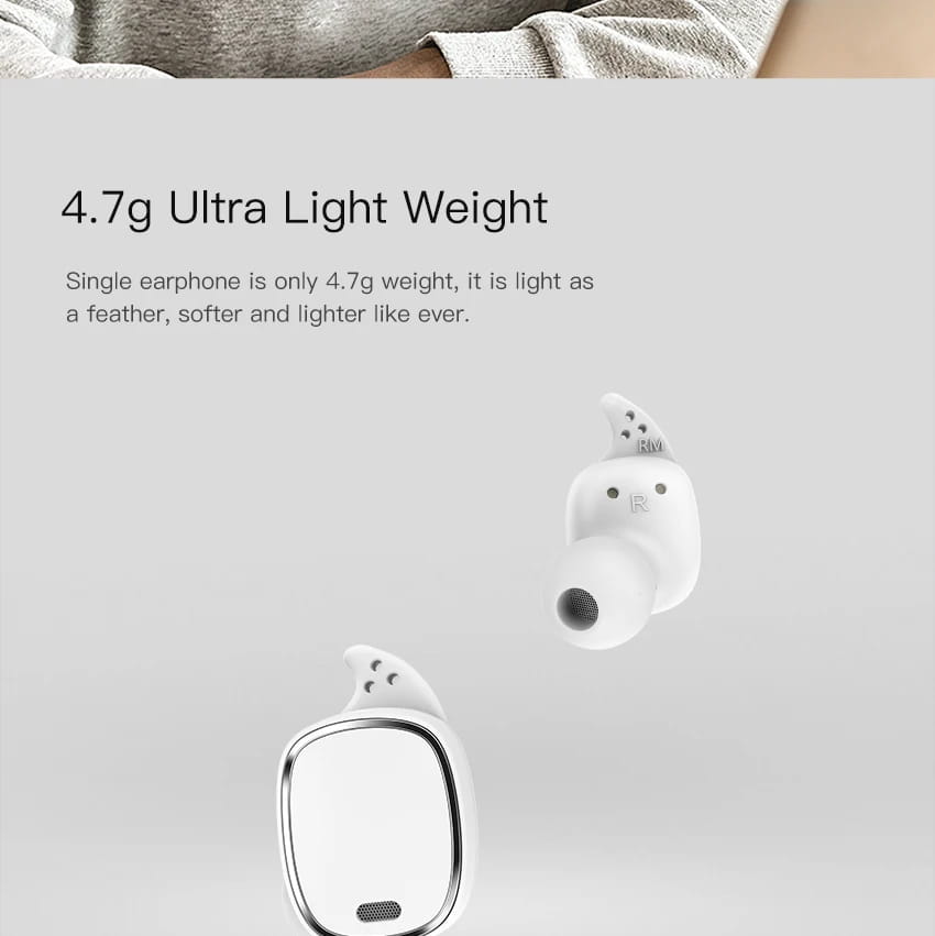 IPX4 Waterproof QCY T1 PRO TWS Touch Control Bluetooth Earphones Wireless Headset Noise Cancelling with MIC,750mAh