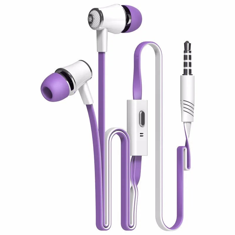 JM21 Colorful In-ear Earphone Headphones Hifi Earphones Low High Quality For MP3 Phone