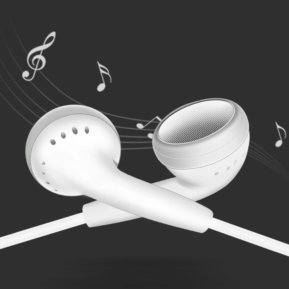 Hifi Heavy Bass Earphone Music Stereo Wired Headphones With Microphone 3.5MM Earbuds Headset For Xiaomi Huawei iphone