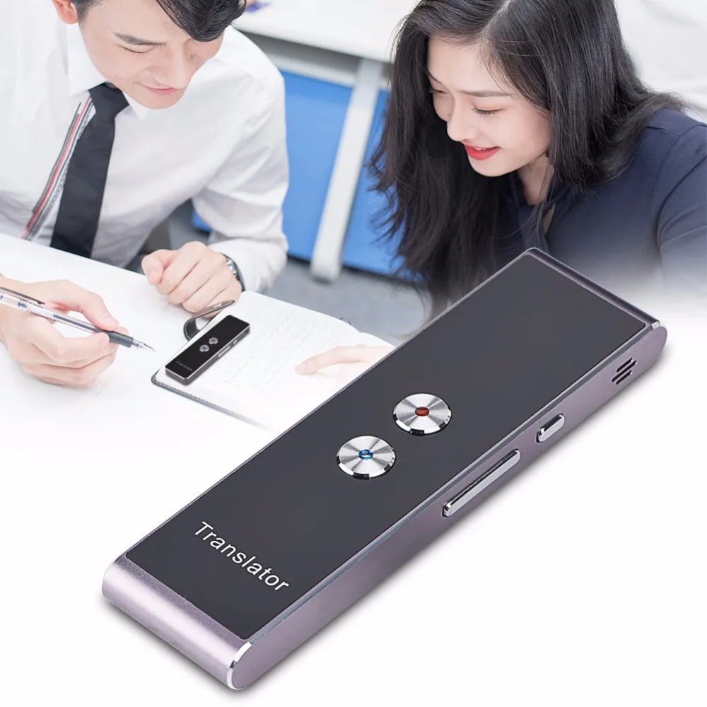 Portable Smart Voice Translator Upgrade Version for Learning Travel Business Meeting 3 in 1 voice Text Photo Language