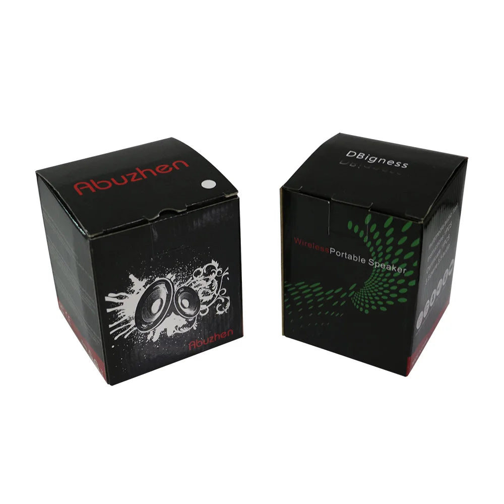 Bluetooth Speaker Mini Portable Wireless Soundbar Bass Boombox Sound box with Mic TF Card FM Radio LED Light