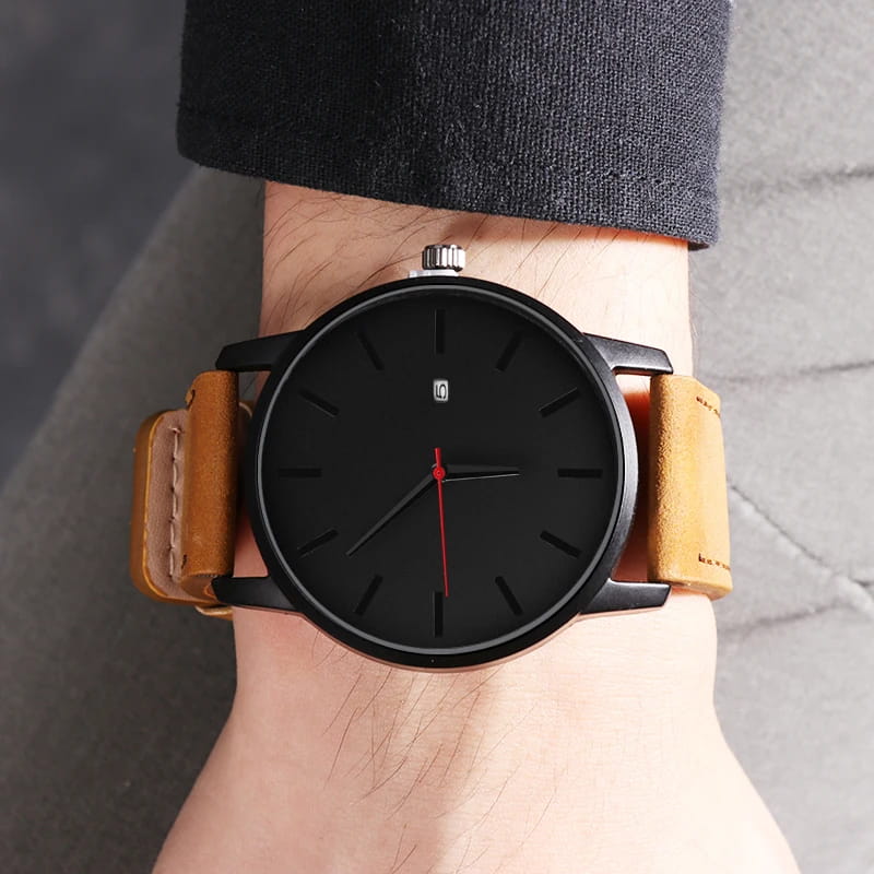 Stylish Leather Men’s Watches