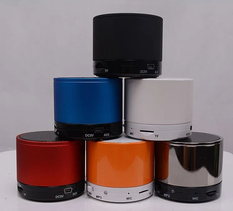 2017 New Subwoofer Bluetooth Speaker With Mic Portable Wireless Mini Speakers TF Card Music Mp3 Player For Mobile Phones