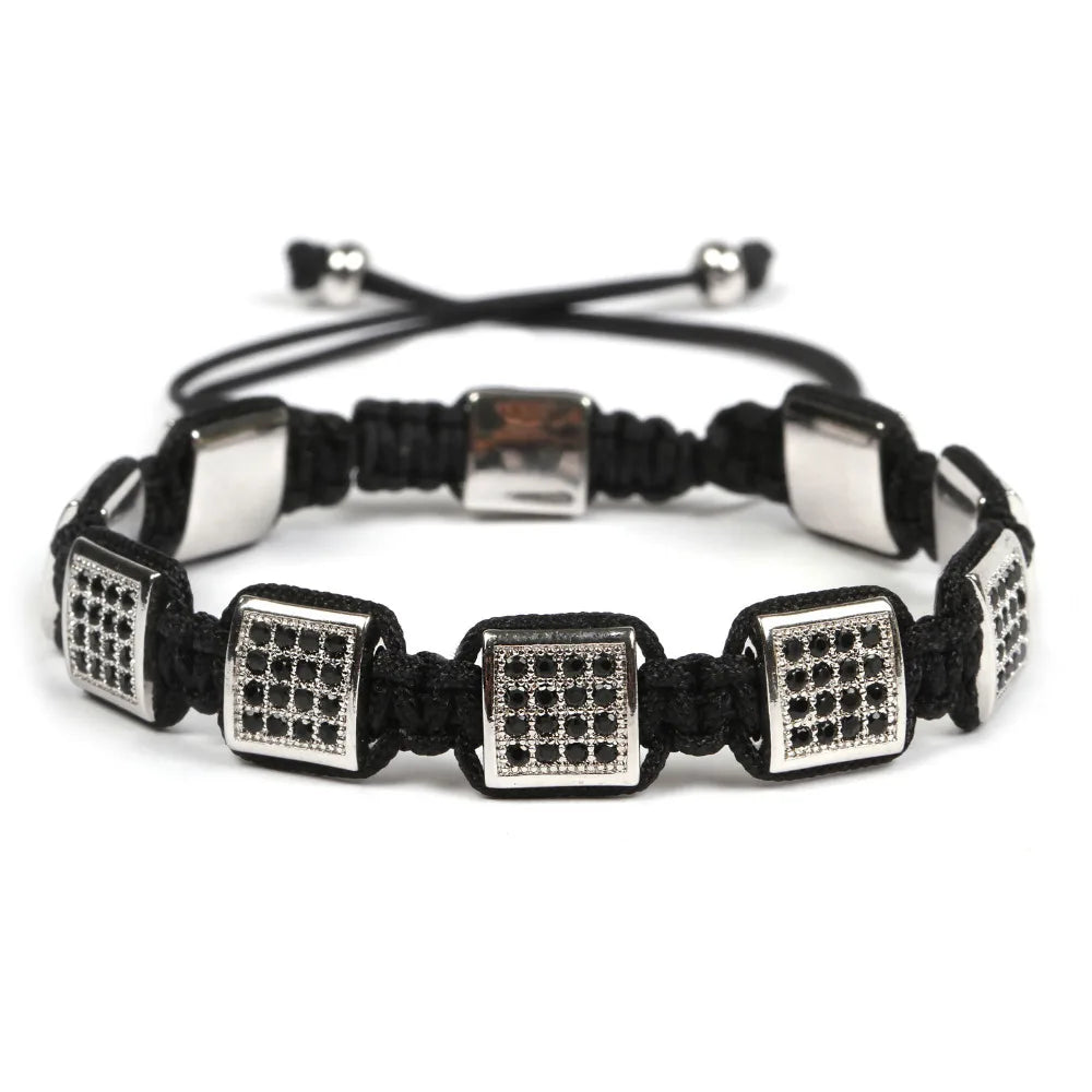 Charms Bracelet Men Jewelry Braiding Macrame Bracelets Pulseira Masculina Gift Erkek bileklik