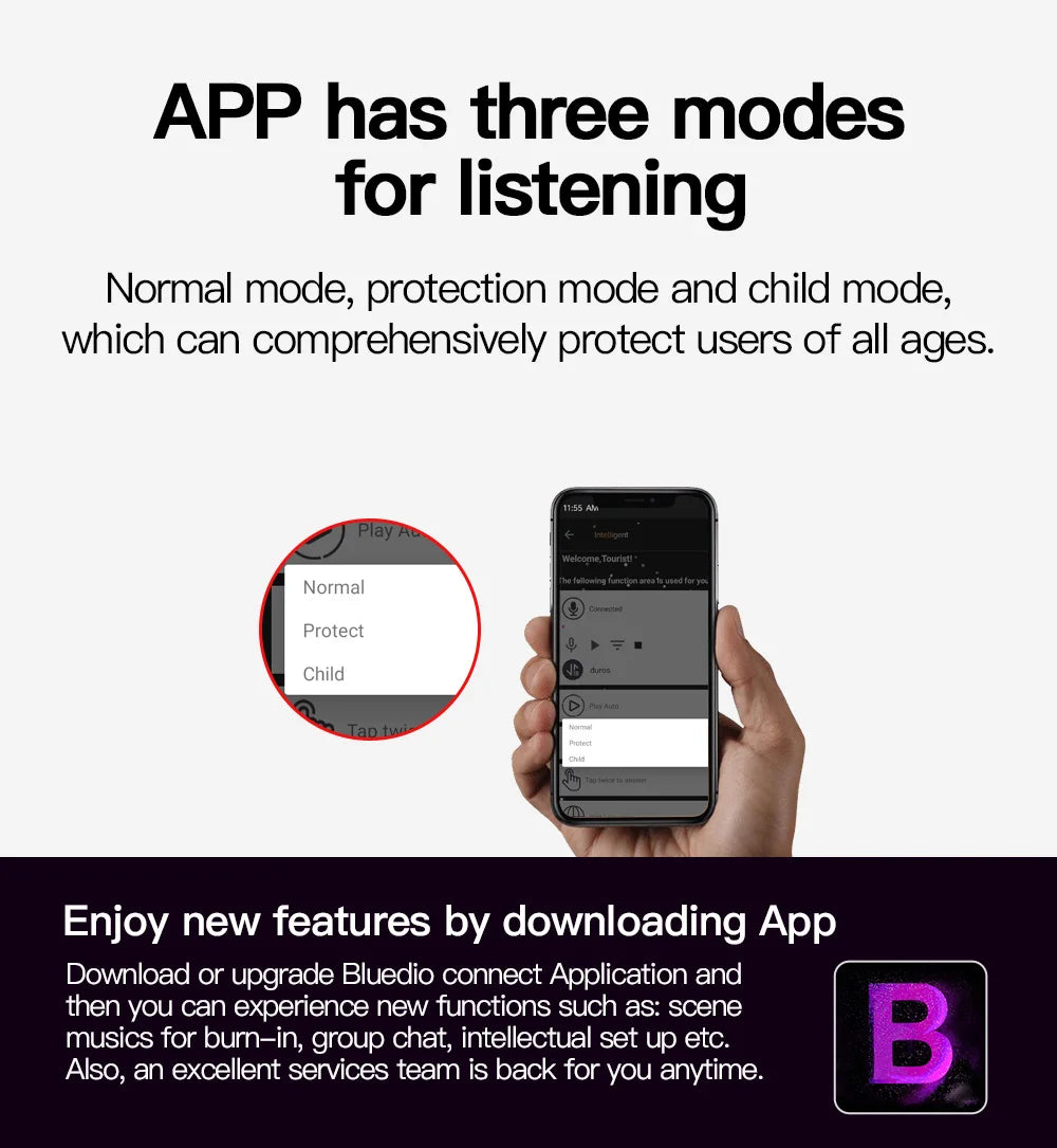 Bluedio T7 Bluetooth Headphones User-defined Active Noise Cancelling Wireless Headset for phones and music with face