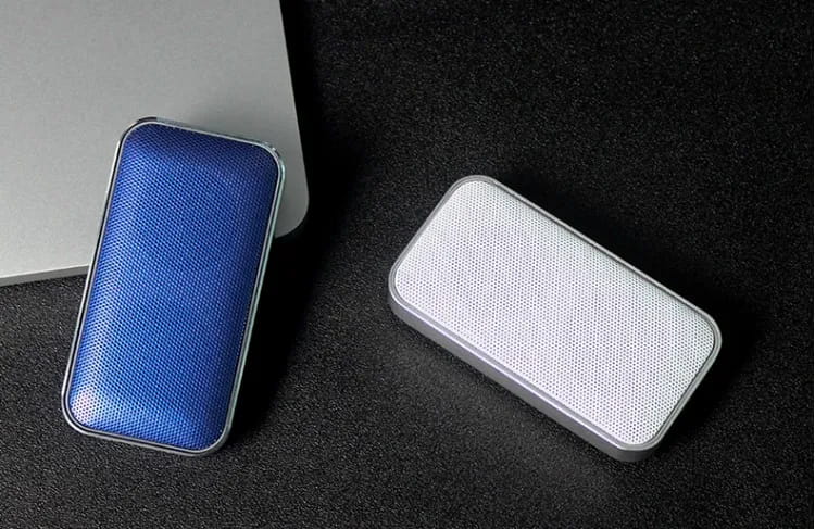 BT207 Portable Pocket Wireless Bluetooth Speaker Mini Small Metal Music Sound Box Handsfree Outdoor Bass Subwoofer