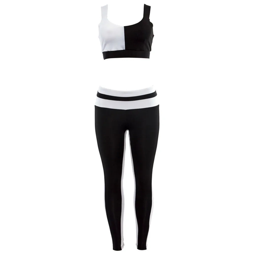 Yoga Suits Women Gym Clothes Fitness Running Tracksuit Sports Bra Sport Leggings Shorts Top 2 Piece Set
