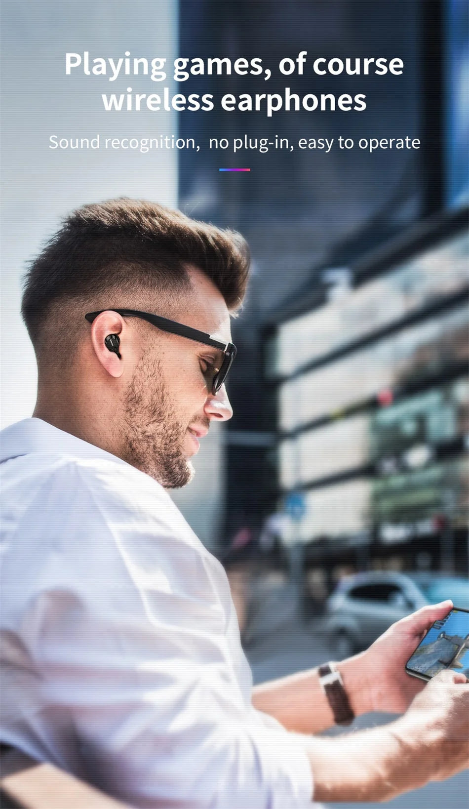 Baseus W01 TWS Bluetooth Earphone Wireless Headphone 5.0 Stereo Bass earphones With HD Microphone For Phone