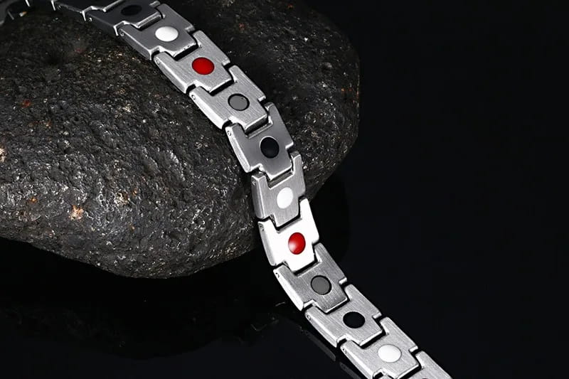Vnox Trendy Magnet Bracelet Bangle for Women Men