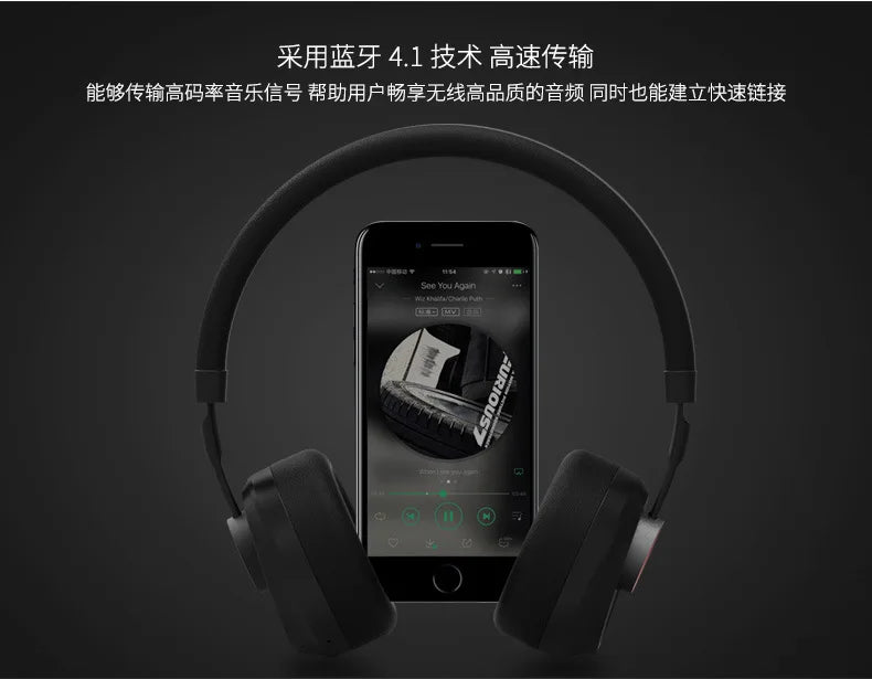 remax 500HB high quality wireless Bluetooth 4.1 headset HD mic bass HiFi music