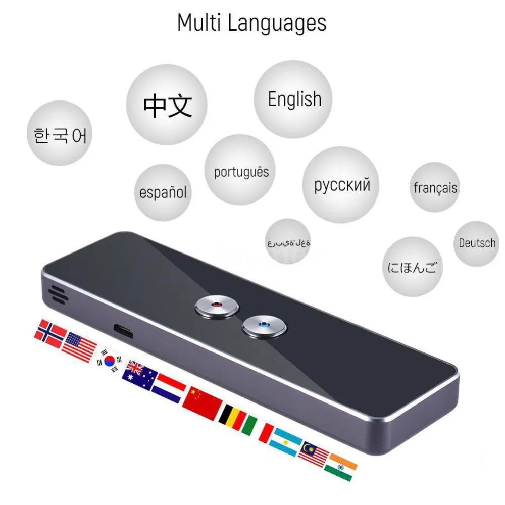 Portable Smart Voice Translator Upgrade Version for Learning Travel Business Meeting 3 in 1 voice Text Photo Language