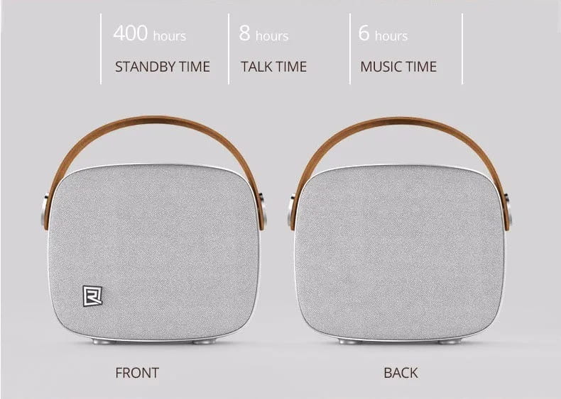 Remax M6 high quality mini portable desktop wireless Bluetooth audio HiFi support handsfree call NFC connection
